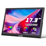 17,3 Zoll portable Monitor HDMI USB-C Laptop Gaming Monitor, 1600X900 mit...