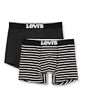 Levi's Herren Boxer Underwear, Black, XL