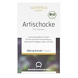 Sanhelios BIO Artischocke Kapseln | Hochdosiert aus ca. 20.000 mg BIO...