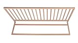 Safetots Extra breites extra hohes Bettgitter aus Holz, Natur, 60 cm hoch x 140...