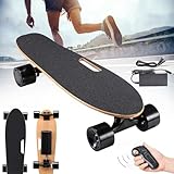 Elektro-Skateboard mit Fernbedienung, Cruiser-Skateboard für Erwachsene, 15 km...