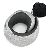 ZechnoX Ergonomisches Reise-Nackenkissen mit Verstaubarer...