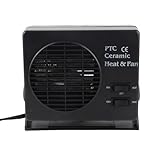 VOBOR 12 V, 300 W, Keramik-Heizlüfter Fürs Auto, Tragbarer Fahrzeugheizer und...