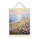 AiQInu A3 Magnetische Posterleiste 31CM, Magnet Posterschiene Holz Poster...