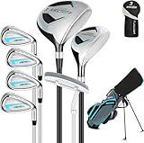 XKISS Komplettes Damen Golfschläger Set,8 Teilige Golf Set...