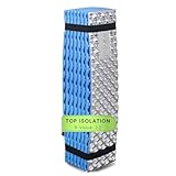Alpteq® SchlafPlatz Isomatte faltbar – IXPE Thermomatte & Schlafmatte für...