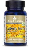 Lutein forte nach Dr. med. Michalzik - ohne Zusatzstoffe 25 mg reines Lutein pro...