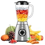 Uten Standmixer 2L, 1800 W Mixer Hochleistungsmixer und Smoothie Maker,...