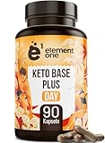 Keto Base Plus Day - Daily Keto Komplex - 90 Kapseln vegan - mit Ingwer, grüner...