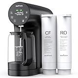 Ecoviva Auftisch Osmoseanlage, Trinkwasser Umkehrosmoseanlage mit 5-stufige...
