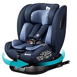 globalkids kindersitz 360 Drehbar isofix, i-Size 40-150cm(0-36kg) Reboarder Baby...
