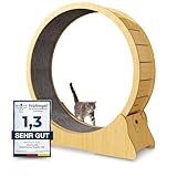 noviclass® Katzenlaufrad Baghira Groß XXL | 132cm Durchmesser Artgerecht für...