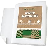 GardenGloss Gartenvlies Wintervlies Für Pflanzen Frostschutz-Vlies Pflanzen...