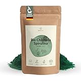 BIONUTRA® Bio Chlorella Spirulina Pulver 250 g, rückstandskontrolliert, nach...