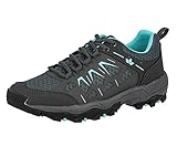 Lico Unisex Sierra Trekking-& Wanderhalbschuhe, Anthrazit Türkis, 38 EU