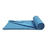 Morbuy Mikrofaser Hot Yoga Handtuch, Yoga Mat 183x63cm rutschfest Fitnesstuch...