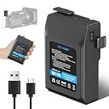 CITYORK 95Wh V-Mount/V-Lock Akku für Sony BP-95W mit USB-C Eingang Ladegerät...