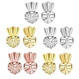 Voarge Hypoallergene Ohrringe Earring Backs Lifters Verschlüsse Hypoallergene...