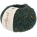 LANA GROSSA Landlust Soft Tweed 180 | Klassisch verzwirntes Tweedgarn aus...