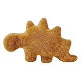 FOHYLOY Dino-Nugget-Kissen, Dino Chicken Nugget Plüsch, Dinosaurier Stofftier...