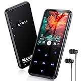 AGPTEK 64GB MP3 Player Bluetooth 5.3 mit 2,4' TFT Farbbildschirm, HiFi Musik...