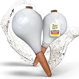 VITALLEO Bewässerungskugeln - 2er Set/XL (400 ml) - automatische Pflanzen...