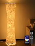 Amdelne RGB Stehlampe Wohnzimmer Dimmbar, Led Stehleuchte Modern mit Musik Sync,...