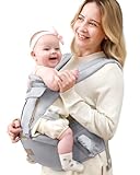 GROWNSY Babytrage, Advanced 6-in-1 Babytrage für Neugeborene ab Geburt,...