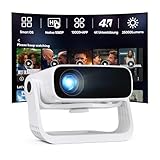 2025 Neuer Upgraded Smart Beamer Full HD 1080P, 25000 Lumens, Android...