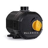 Waldbeck Nemesis T35 Teichpumpe, 35 Watt, Maximale Förderhöhe: 2m, 2300 l/h...