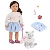 Our Generation - Mindy & Pepper - 46 cm-Puppe & Haustier-Katzen-Set -...