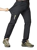 CLOUSPO Outdoor Hose Herren Zwei Teile zerlegbar Sonnenschutz Schnell Trocknend...