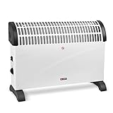 X4-LIFE Konvektor mit 3 StufenWärmeregulierung 750W, 1250W und 2000W,...