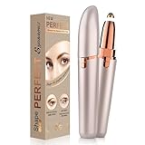 Augenbrauenrasierer aufladbar Augenbrauen Trimmer Damen: elektrischer...