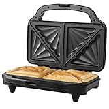 Petra PT2017TVDE XL-Sandwichtoaster - BPA-frei, tiefe, leicht zu reinigende...