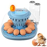 Okköbi 12 Eier Brutautomat Vollautomatisch – Inkubator für Eier mit...