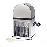 KATSU Manueller Eiszerkleinerer Ice Crusher mit Eiswürfelschale und Schaufel...