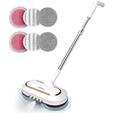 AlfaBot S2 Kabellos Elektrischer Mopp, bodenreiniger Spin Mop, Elektrischer Mop...