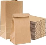 50x Kraftpapiertüten - EXTRA STARK - nachhaltige braune Beutel 20 x 13 cm -...