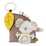 Fehn Fühlbuch Koala - Buggybuch aus Stoff - Babyspielzeug Buch mit Quietsche,...