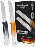 Schwertkrone® Schälmesser Tomatenmesser Wellenschliff [MADE IN SOLINGEN -...