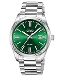 CIVO Herren Uhr Edelstahl Armbanduhr: Einfach Business Wasserdicht Uhren für...
