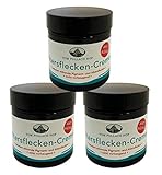 Iloda® 3x 50ml Altersflecken-Creme vom Pullach Hof, Salbe gegen Altersflecken reduziert Pigment- und Altersflecken