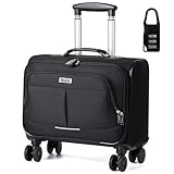 Lekespring Business Trolley mit TSA Vorhängeschloss - Rolling Laptop Case mit...