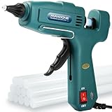 Feuerfest 100W Heißklebepistole Große(Nicht Klein), Heissklebepistole mit 12...