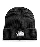 THE NORTH FACE NF0A3FJXJK3 TNF Logo Box Cuffed Beanie Hat Unisex Adult Black...