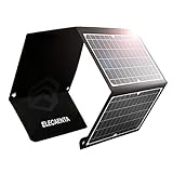 ELECAENTA 30W ETFE Faltbar Solar Ladegerät 3-Port USB PD18W QC3.0 Type-C Solar...
