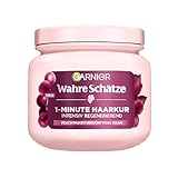 Garnier Wahre Schätze 1-Minute Haarkur, intensiv regenerierende Kur für...