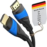 KabelDirekt – 8K & 4K HDMI Kabel – 2x 2m – Entwickelt in Deutschland –...