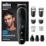 Braun All-In-One Bartpflege Bodygroomer Set, Barttrimmer, Trimmer/Haarschneider...